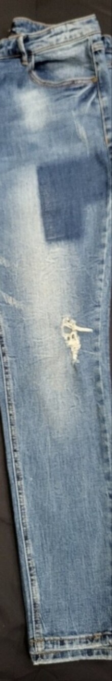 Joe Boxer Patch Design Blue Skinny Jeans Women Size 15 - Picture 5 of 9